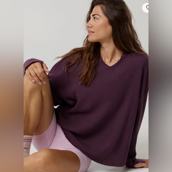 aerie Tops - Aerie waffle top